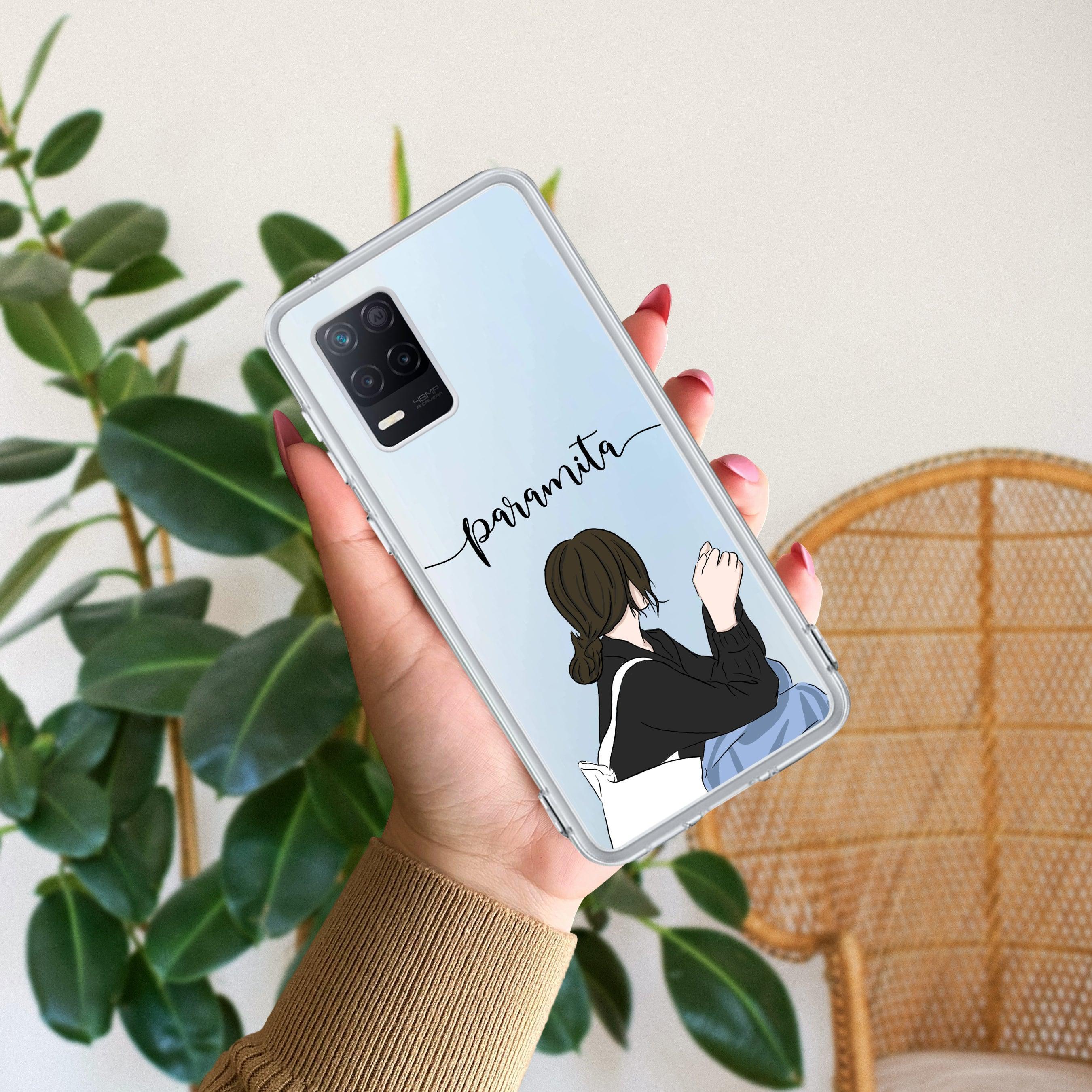 Relax Mood Customize Anti Yelllow Case For Realme 8 5G / Realme 8s 5G / Realme 9 5G / Realme Narzo 30 5G