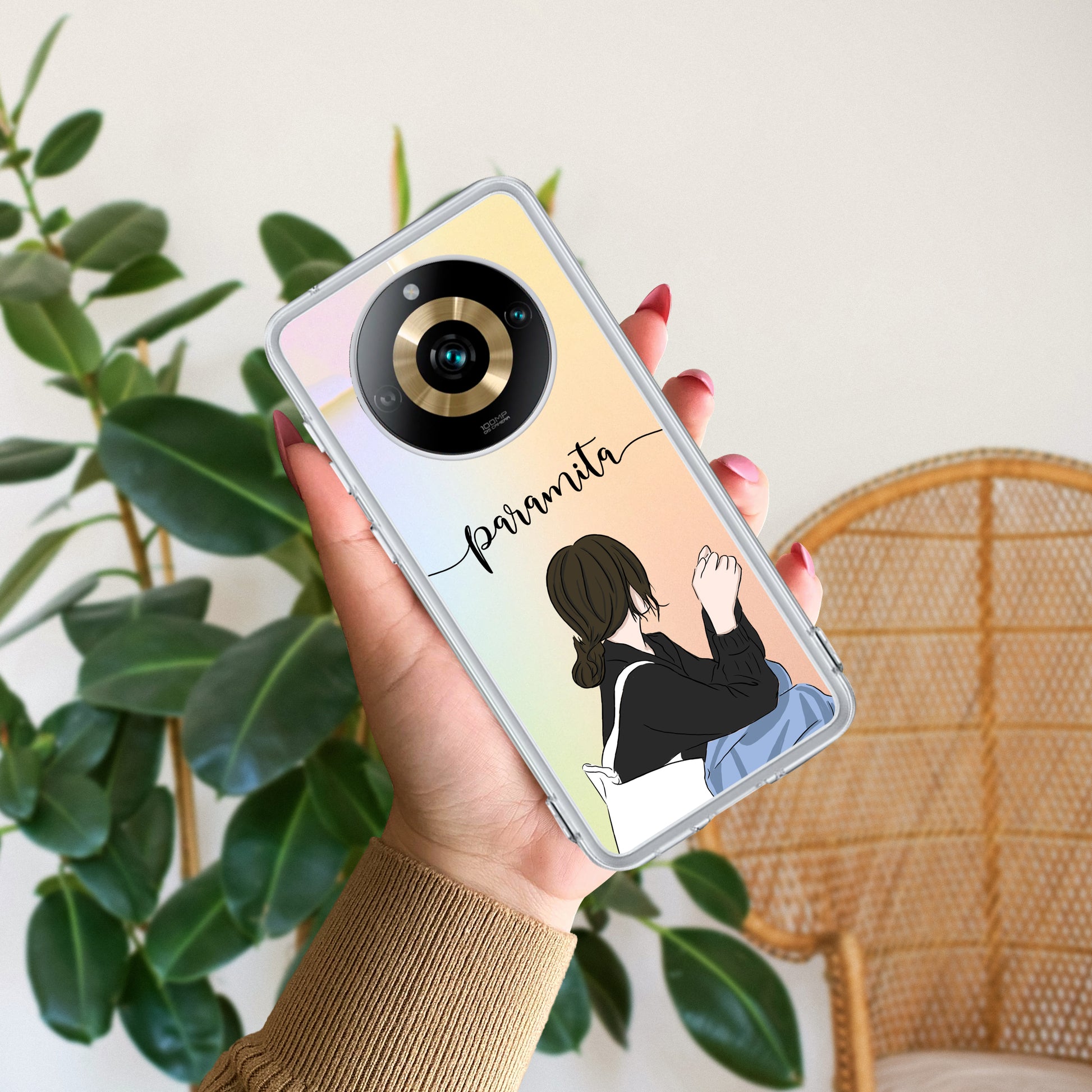 Relax Mood Customize Transparent Silicon Case For Realme/Narzo ShopOnCliQ