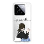 Relax Mood Customize Transparent Silicon Case For Redmi Note 13 5G