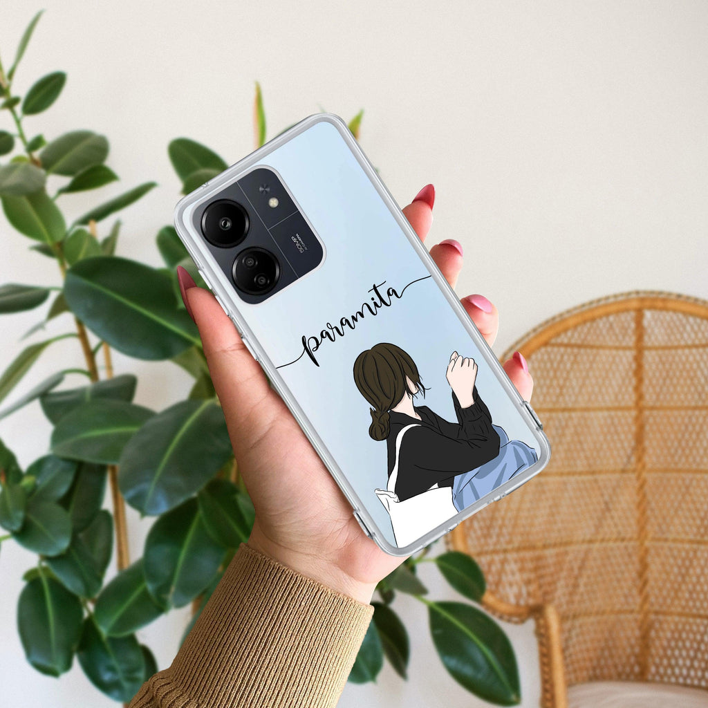 Relax Mood Customize Transparent Silicon Case For Mi 11i