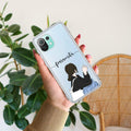 Relax Mood Customize Transparent Silicon Case For Mi 11 Lite / Xiaomi 11 Lite NE 5G