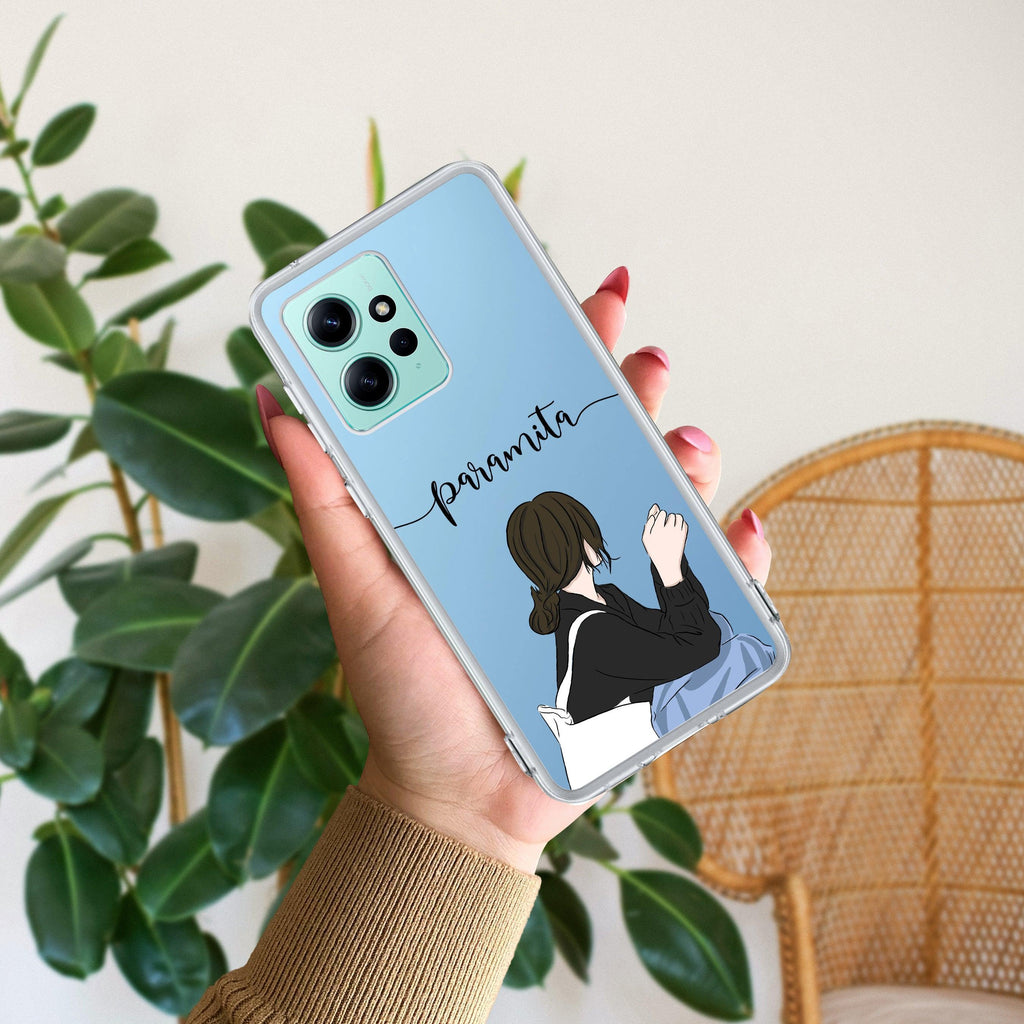 Relax Mood Customize Transparent Silicon Case For Mi 10i