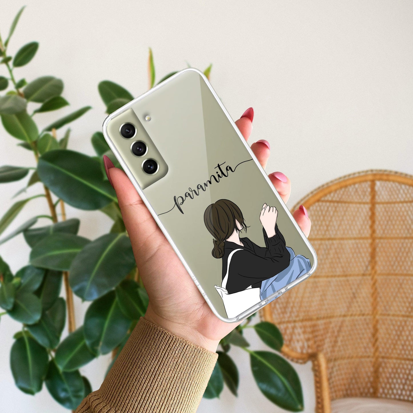 Relax Mood Customize Transparent Silicon Case For Samsung - ShopOnCliQ