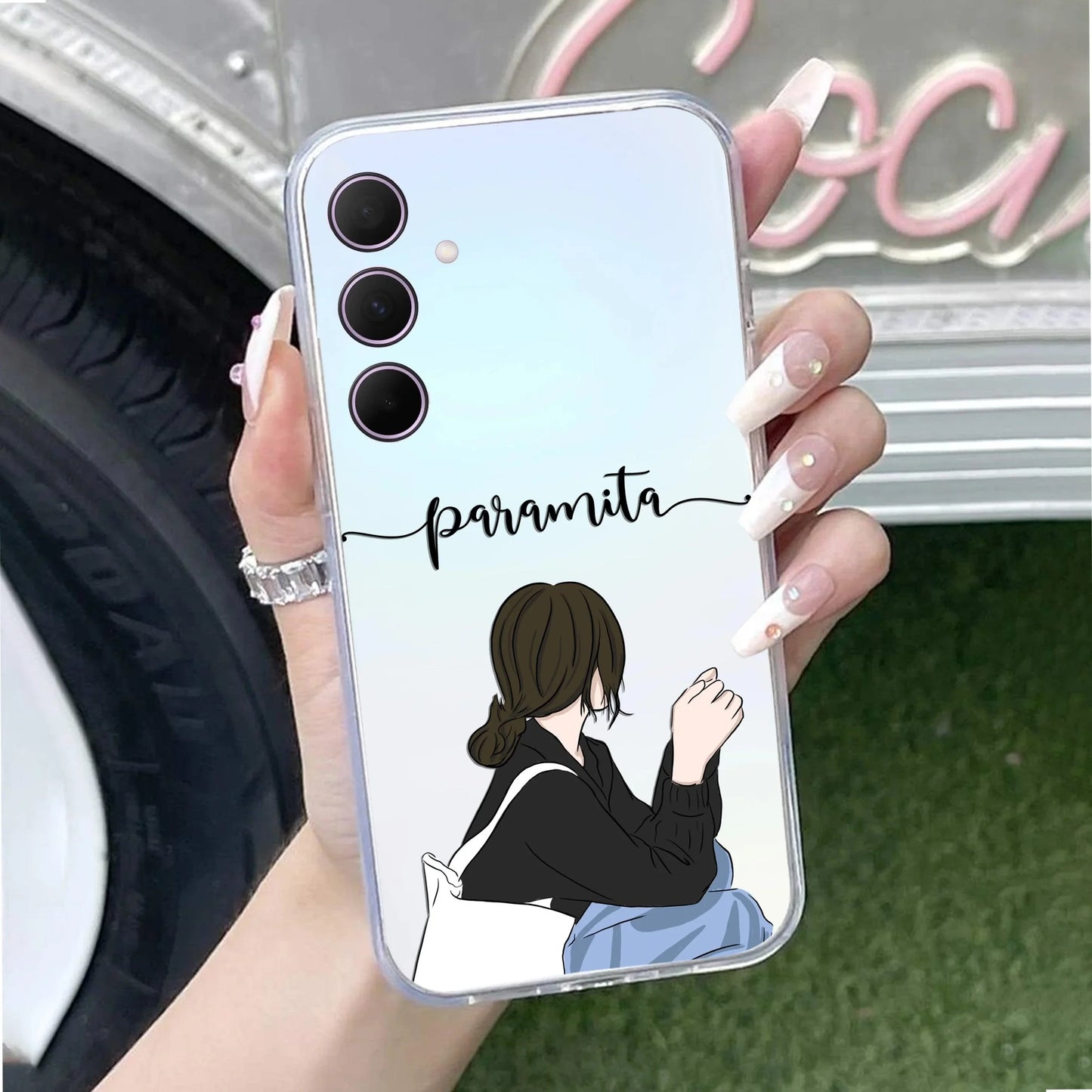 Relax Mood Customize Transparent Silicon Case For Samsung - ShopOnCliQ