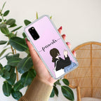 Relax Mood Customize Transparent Silicon Case For Samsung Galaxy A32 4G