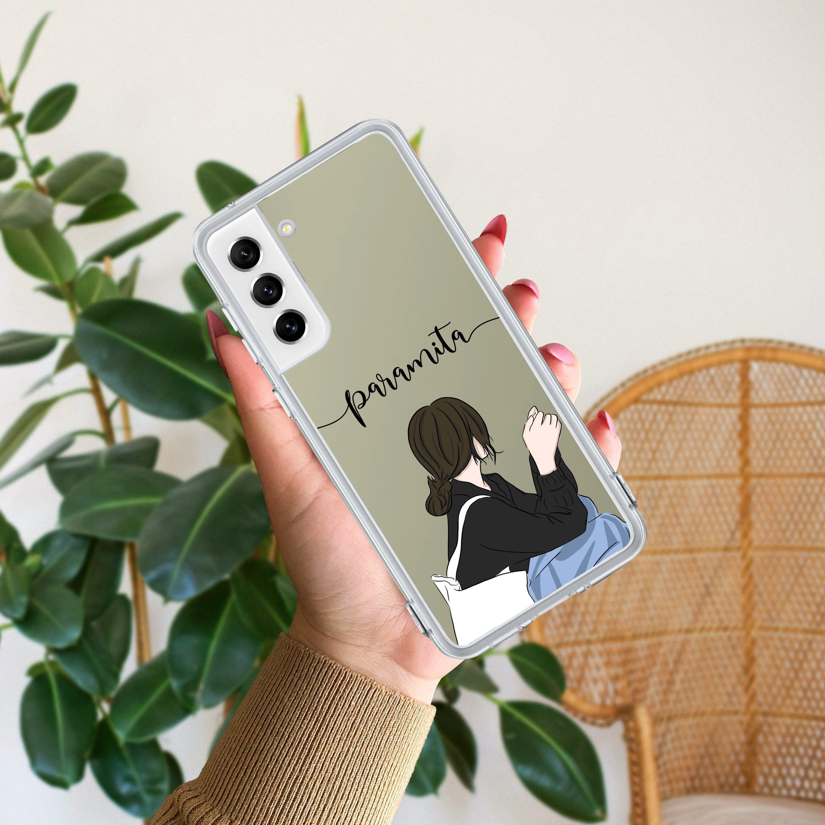 Relax Mood Customize Transparent Silicon Case For Samsung Galaxy S22 5G