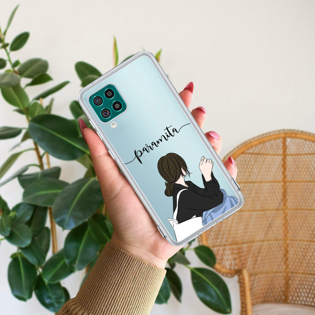 Relax Mood Customize Transparent Silicon Case For Samsung Galaxy A56 5G