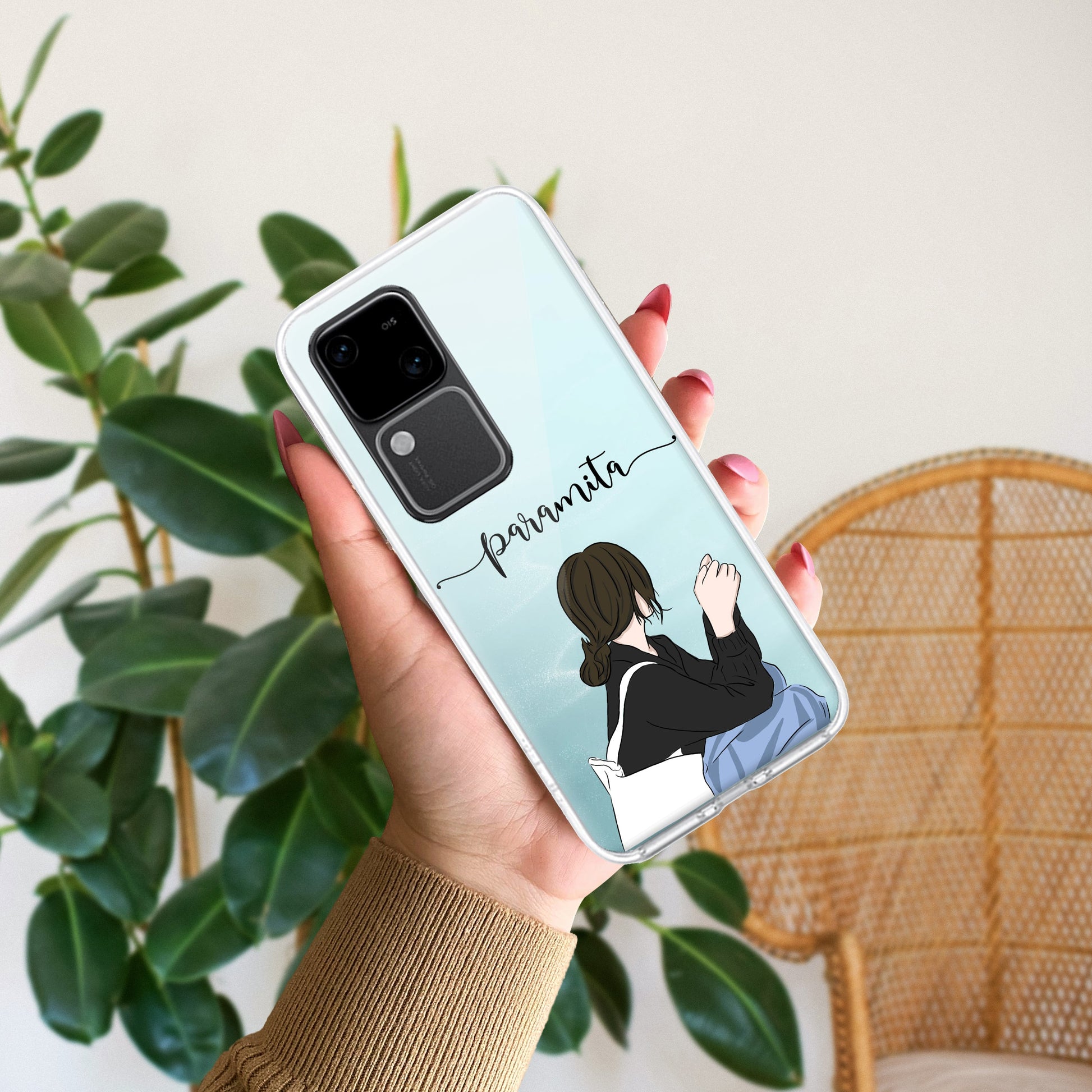 Relax Mood Customize Transparent Silicon Case For Vivo ShopOnCliQ