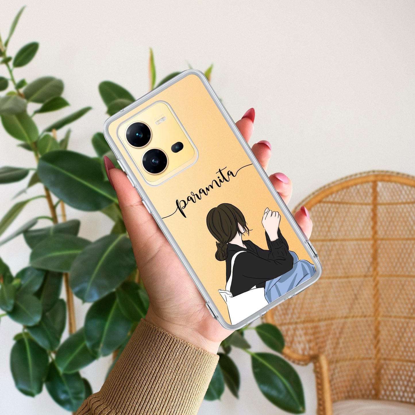 Relax Mood Customize Transparent Silicon Case For Vivo ShopOnCliQ