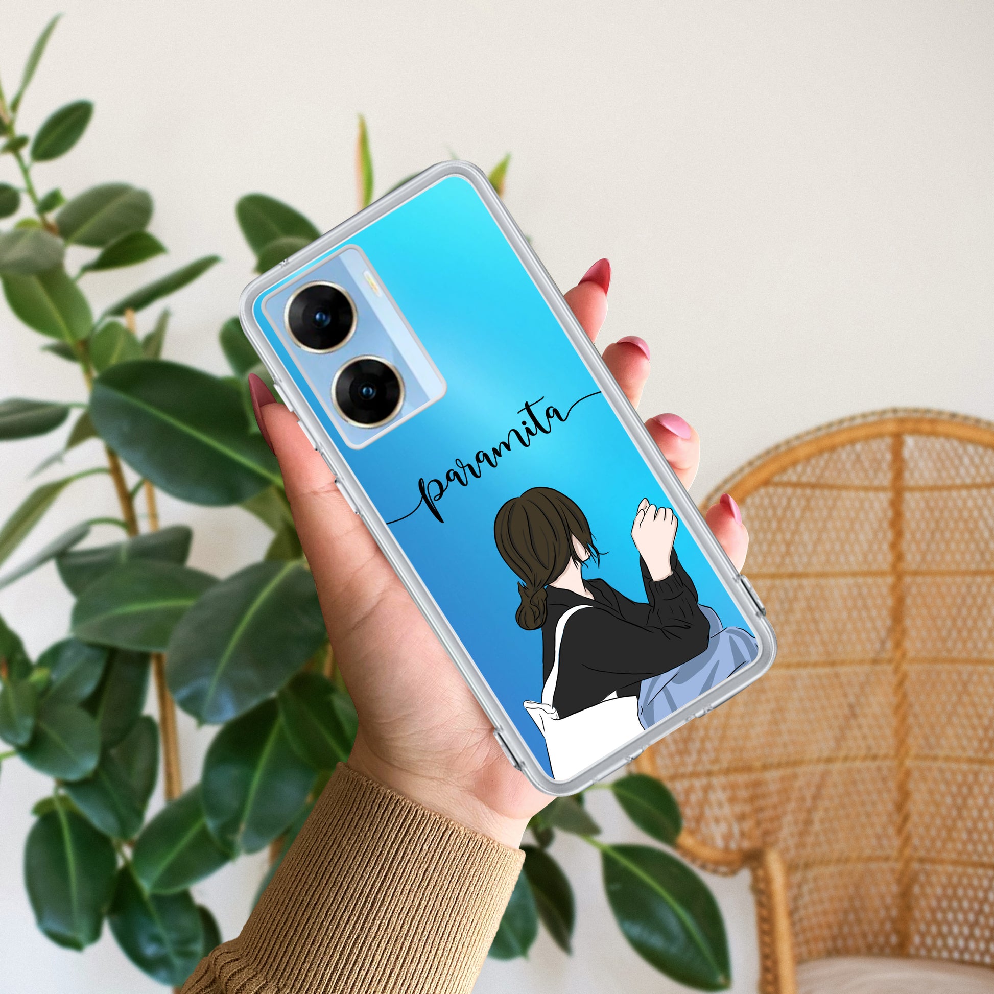 Relax Mood Customize Transparent Silicon Case For Vivo ShopOnCliQ