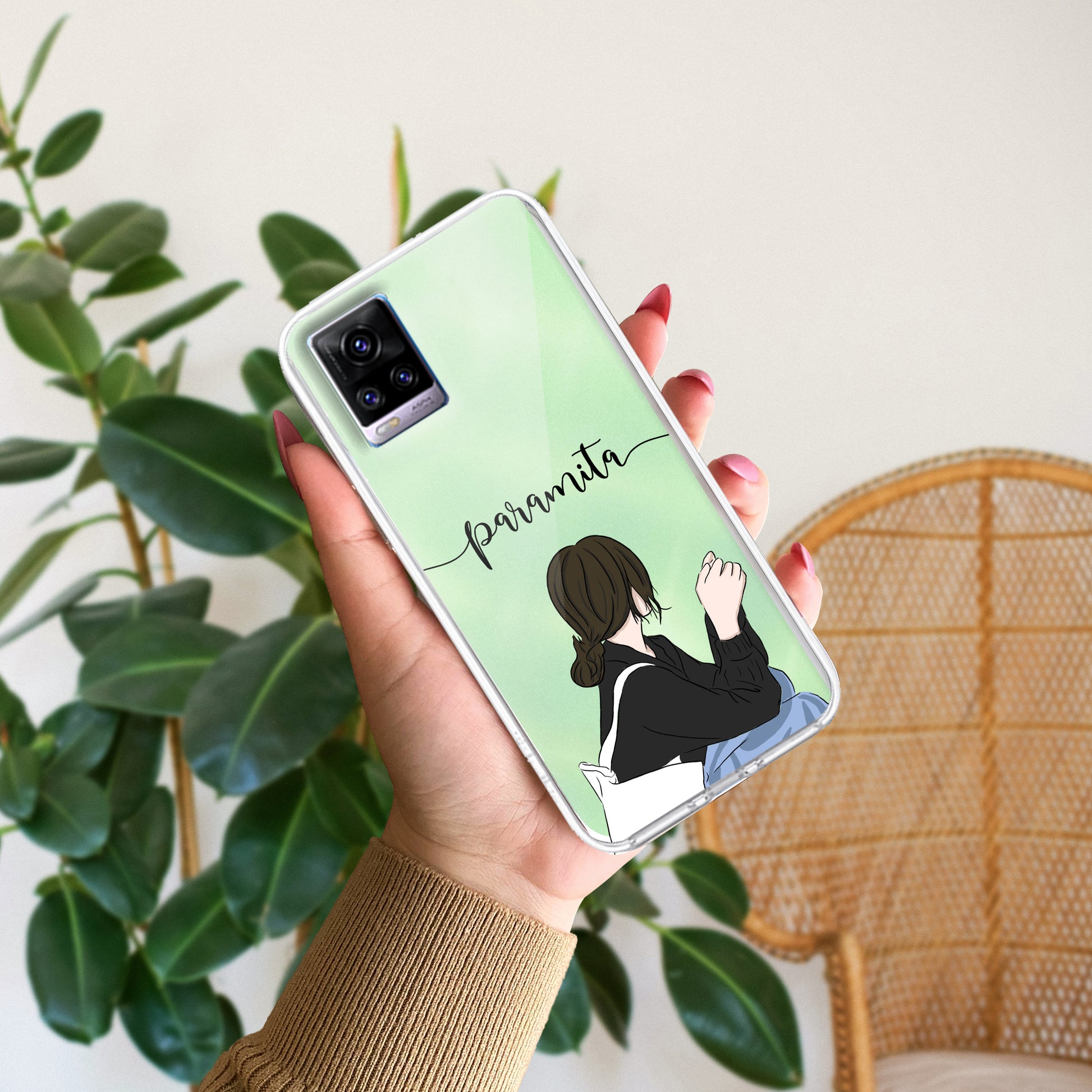 Relax Mood Customize Transparent Silicon Case For Vivo ShopOnCliQ