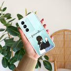 Relax Mood Customize Transparent Silicon Case For Vivo T2 5G