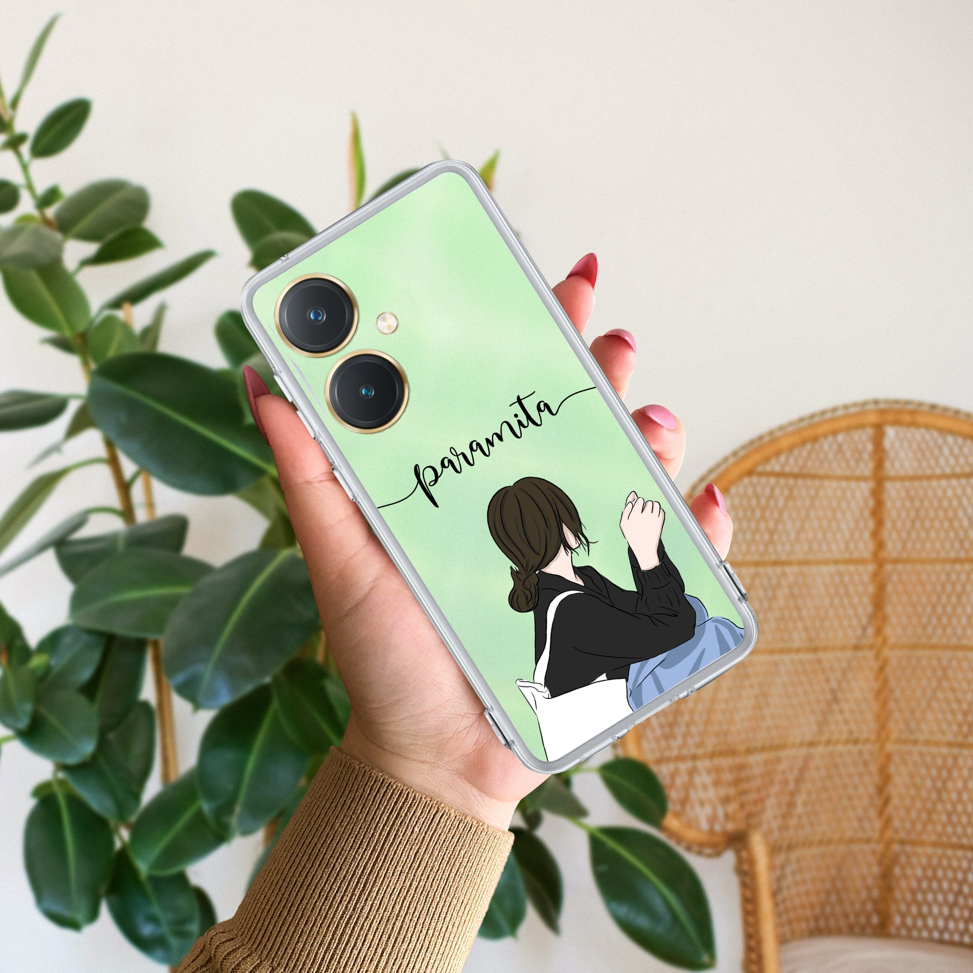 Relax Mood Customize Transparent Silicon Case For Vivo ShopOnCliQ