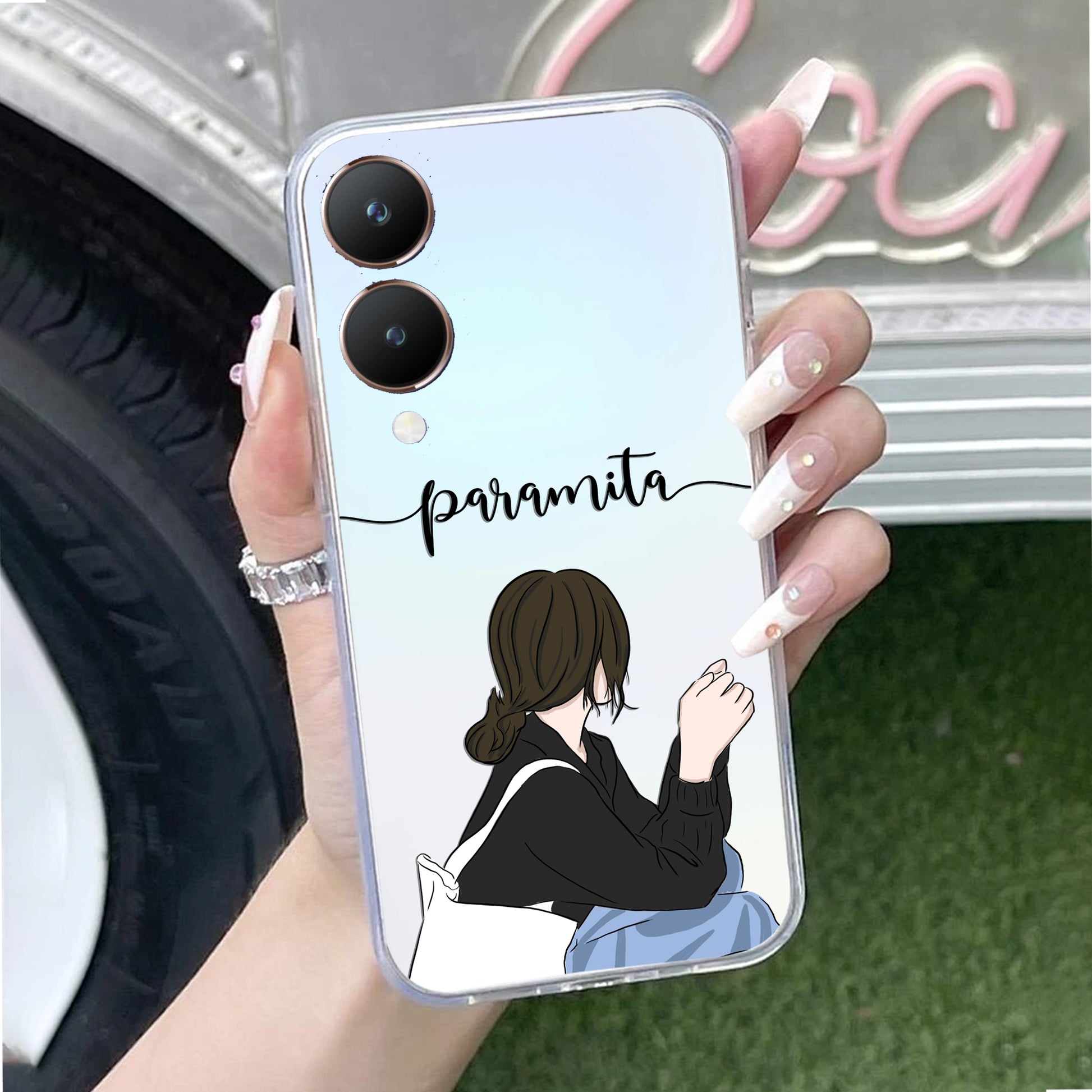 Relax Mood Customize Transparent Silicon Case For Vivo ShopOnCliQ