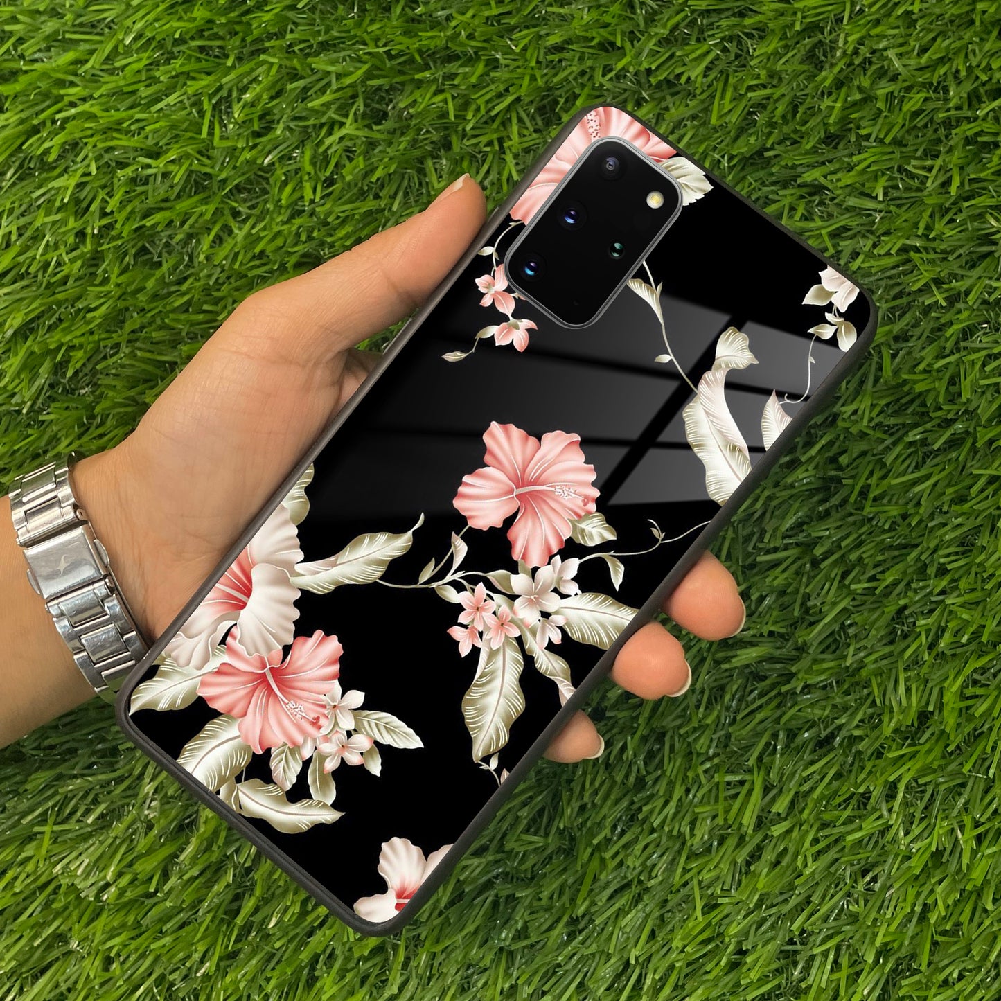 Retro Floral Glass Phone Case And Cover For Samsung ShopOnCliQ