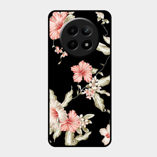 Retro Floral Glossy Customised Metal Case Cover For Realme ShopOnCliQ