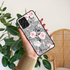 Retro Floral Glossy Metal Case Cover V2 For Motorola - ShopOnCliQ