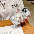 Rosy Glam Kitty Phone Case