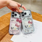 Rosy Glam Kitty Phone Case