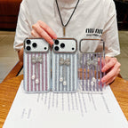 Royal Crystal Ribbon Glow Phone Case
