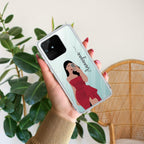 Scarlet Selfie Customize Transparent Silicon Case For Realme P3 5G
