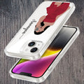 Scarlet Selfie Customize Transparent Silicon Case For Realme P1 Pro 5G