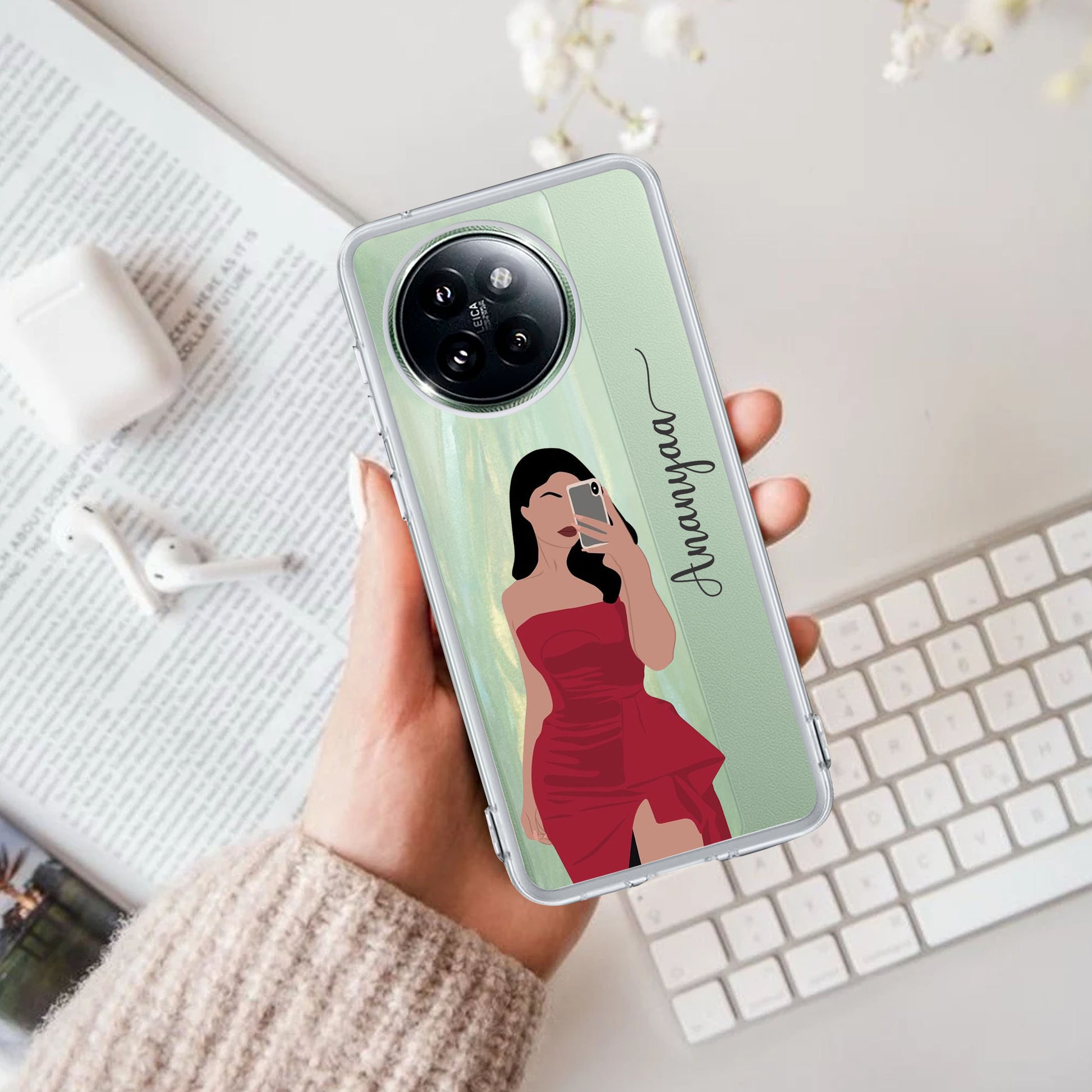 Scarlet Selfie Customize Transparent Silicon Case For Redmi/Xiaomi ShopOnCliQ