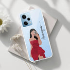 Scarlet Selfie Customize Transparent Silicon Case For Redmi Note 10 Pro / Redmi Note 10 Pro Max