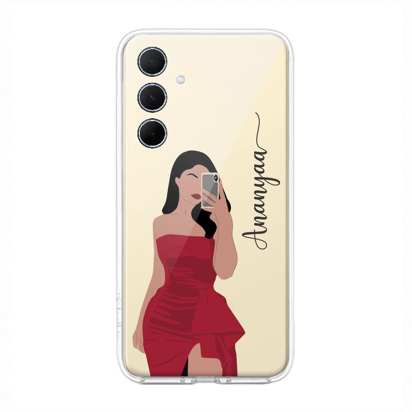 Scarlet Selfie Customize Transparent Silicon Case For Samsung ShopOnCliQ