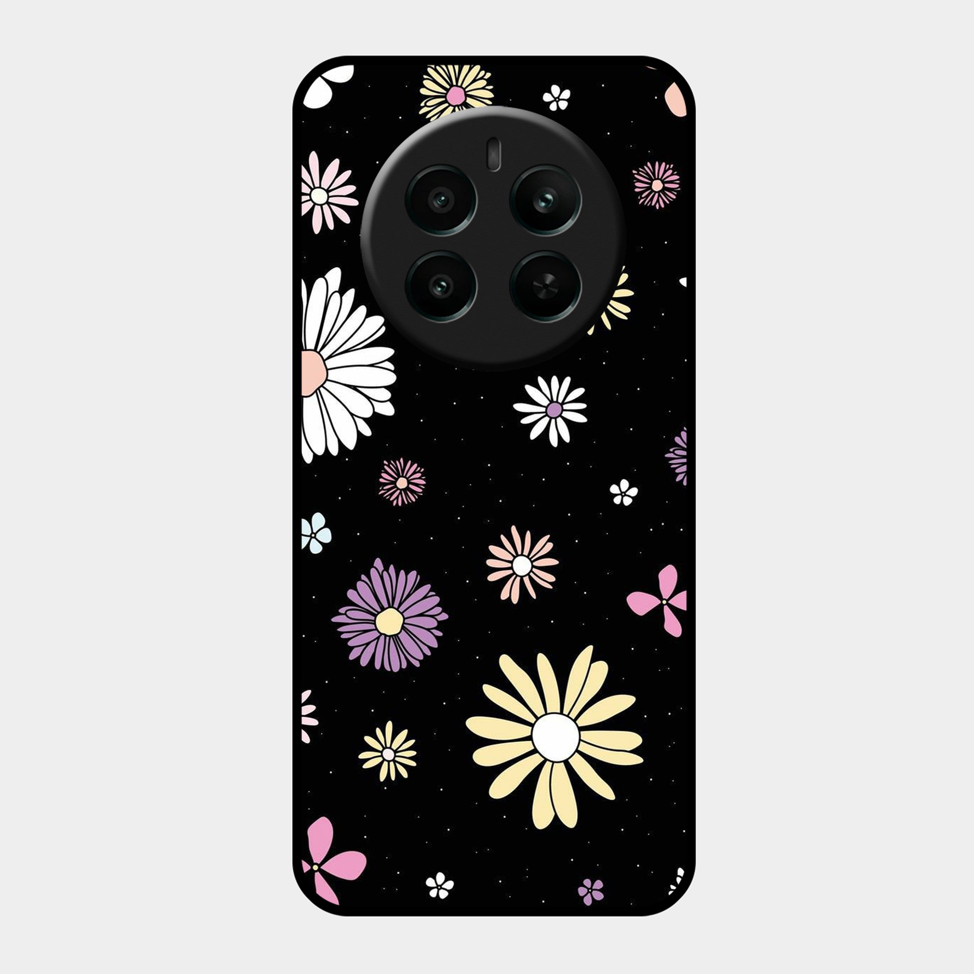 Seamless Floral Glossy Customised Metal Case Cover For Realme ShopOnCliQ