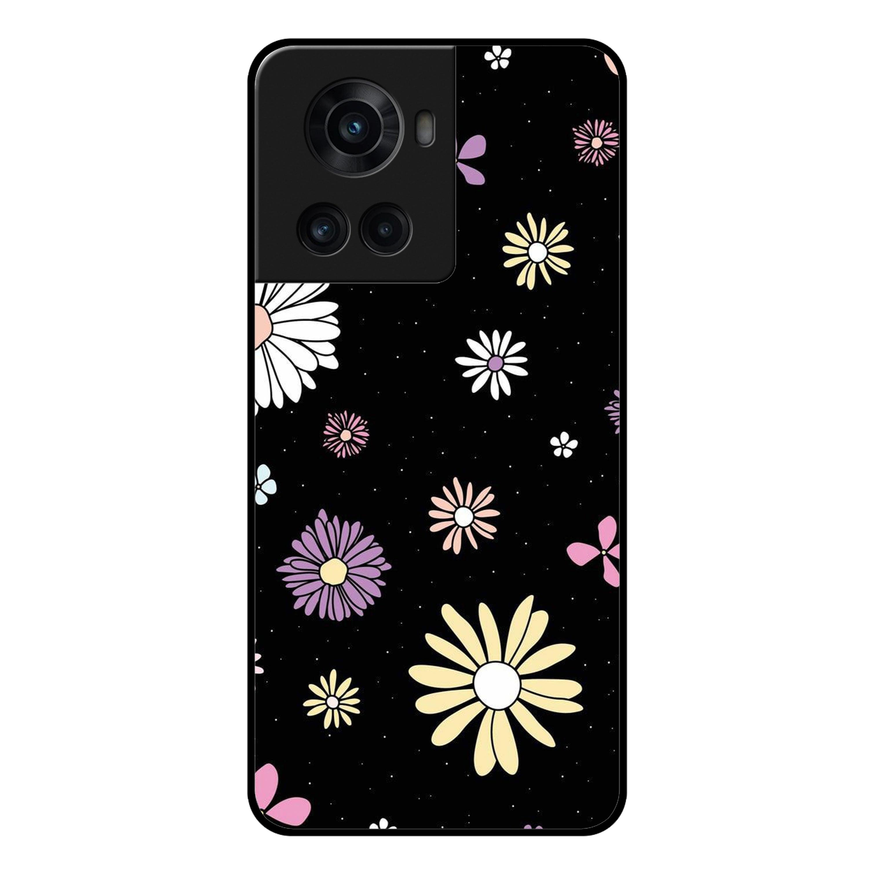 Seamless Floral Glossy Metal Case Cover For OnePlus - ShopOnCliQ