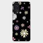 Seamless Floral Glossy Metal Case Cover For OnePlus - ShopOnCliQ