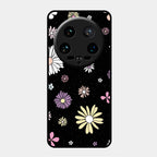 Seamless Floral Glossy Metal Case Cover For Redmi - ShopOnCliQ