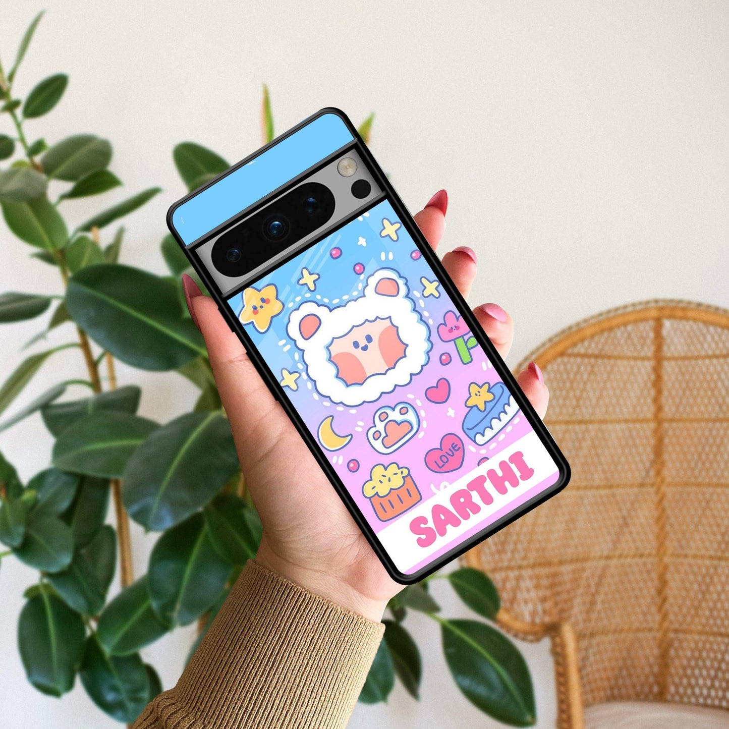 Sheep  Glossy Metal Case Cover For Google