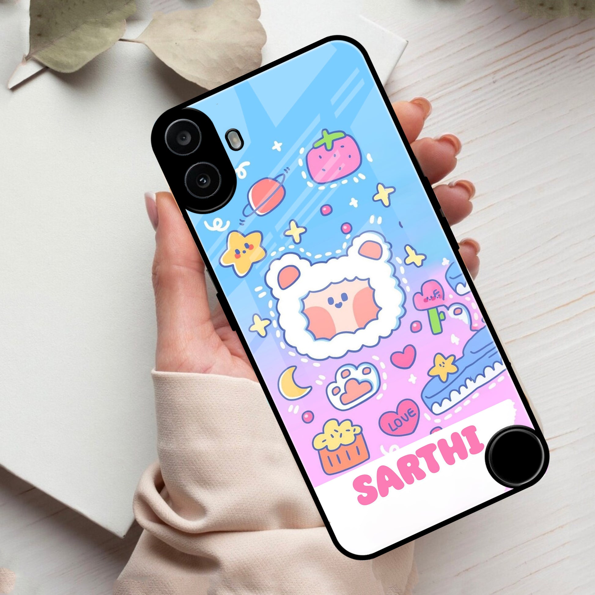 Sheep Glossy Metal Case Cover For Nothing - ShopOnCliQ