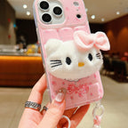 Shimmer Kitty Mirror Guard Phone Case