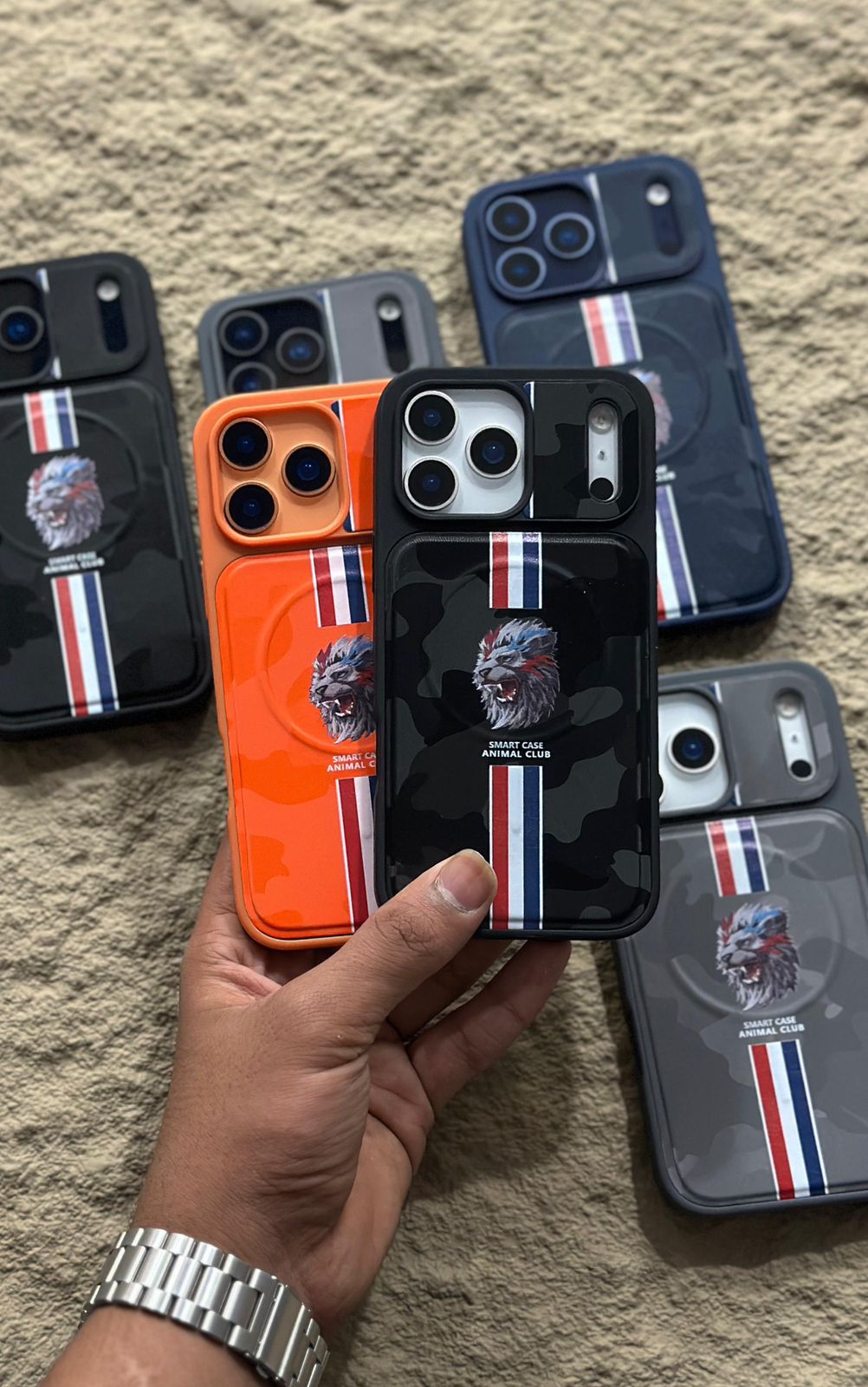 Lion Stripe Armor Phone Case for iPhone - ShopOnCliQ