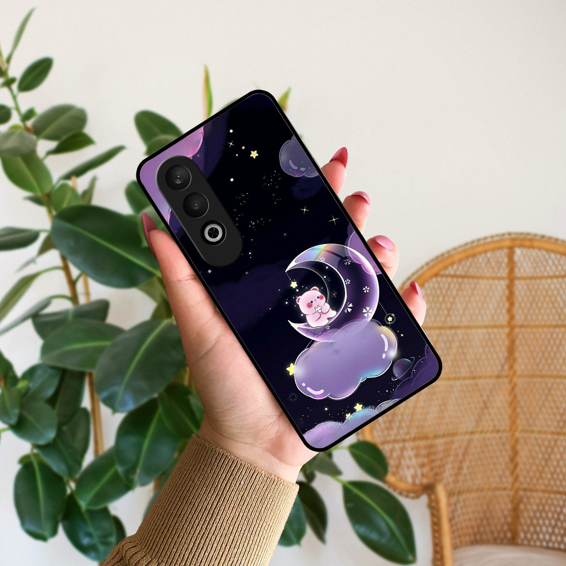 Sky Panda Design Glass Phone Case Cover For OnePlus ShopOnCliQ