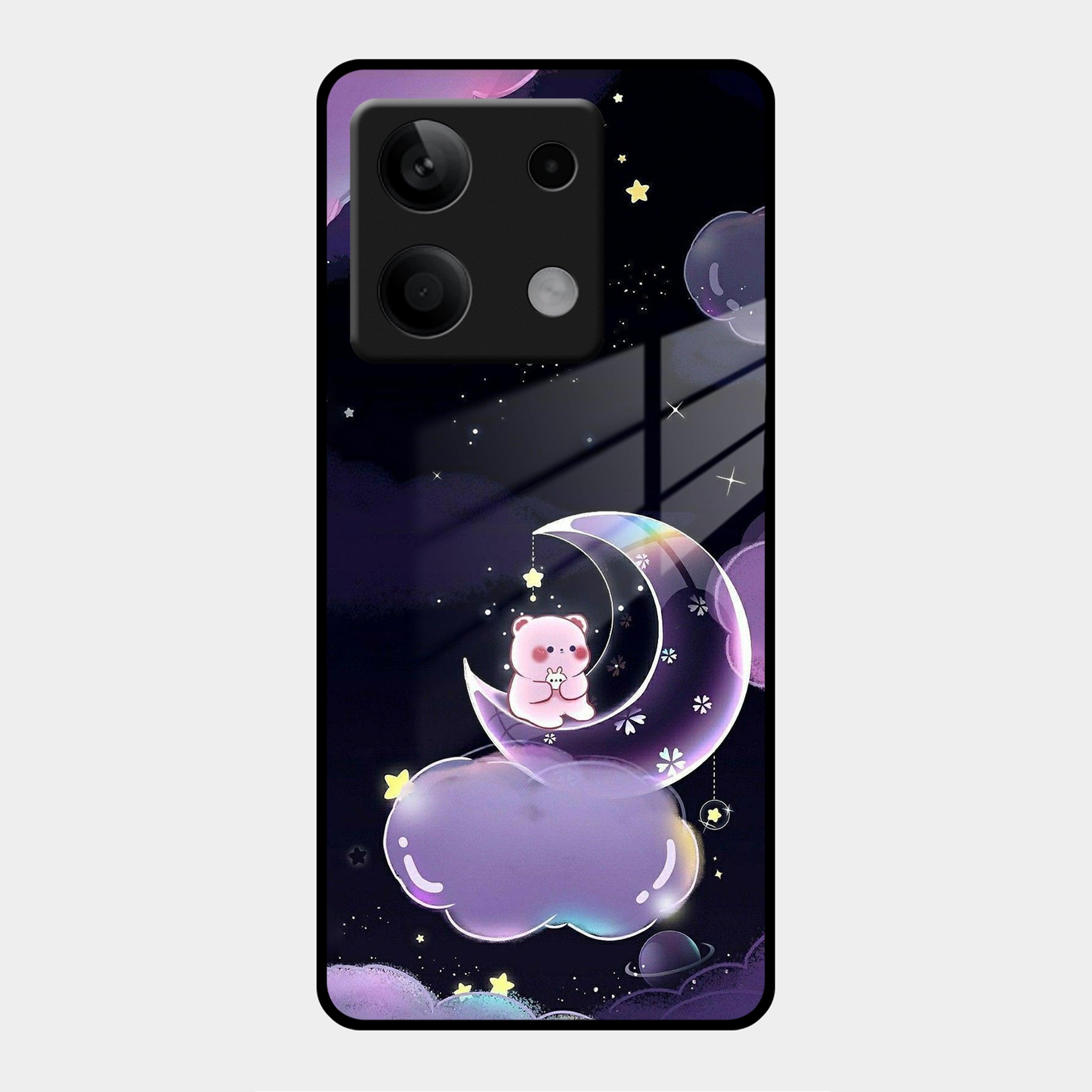 Sky Panda Design Glass Phone Case Cover For POCO - ShopOnCliQ