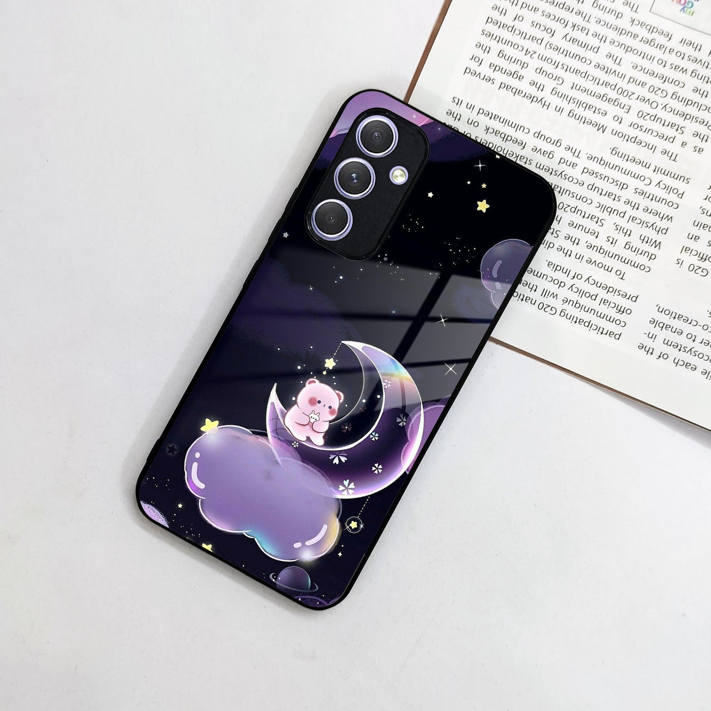 Sky Panda Design Glass Phone Case Cover For Samsung ShopOnCliQ