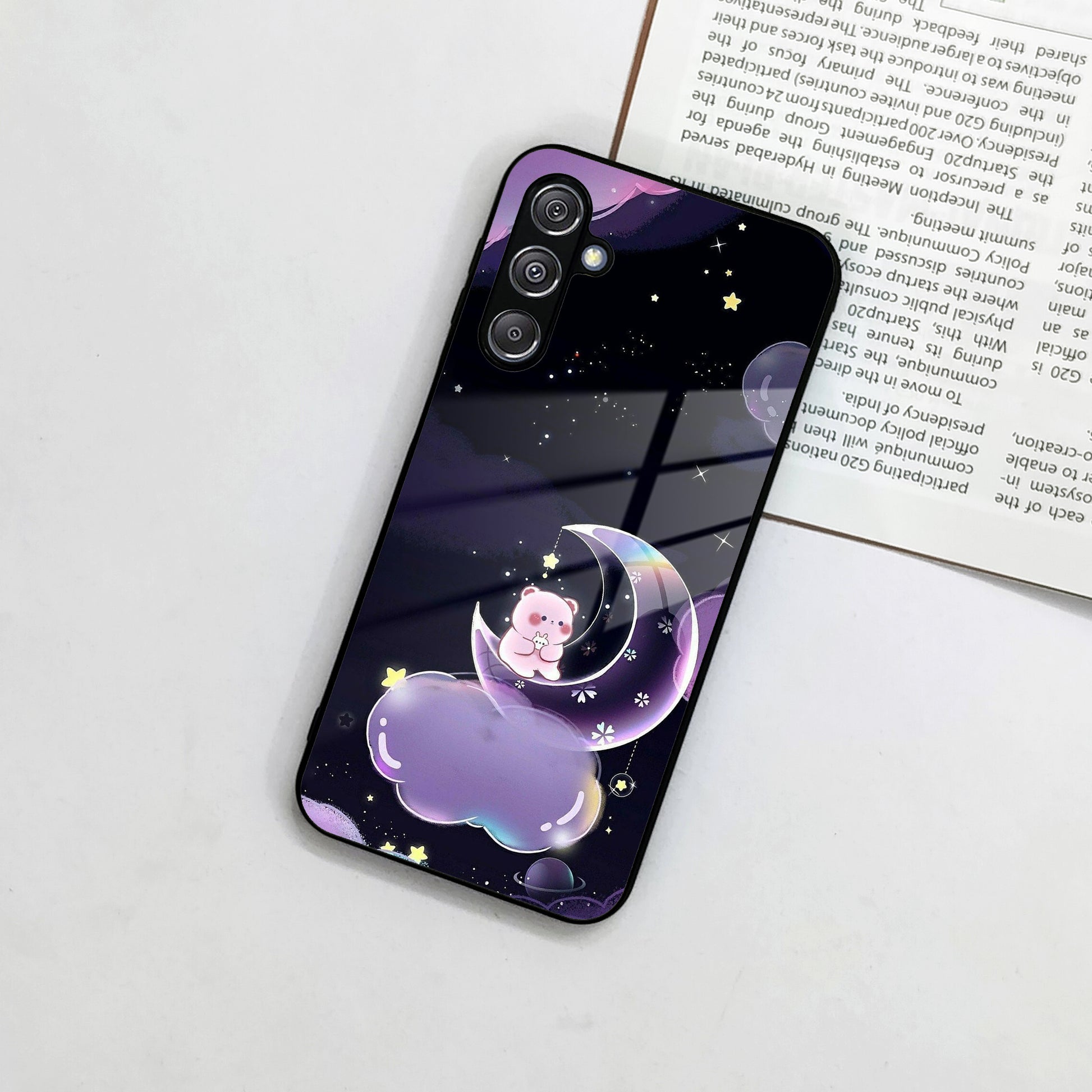 Sky Panda Design Glass Phone Case Cover For Samsung ShopOnCliQ