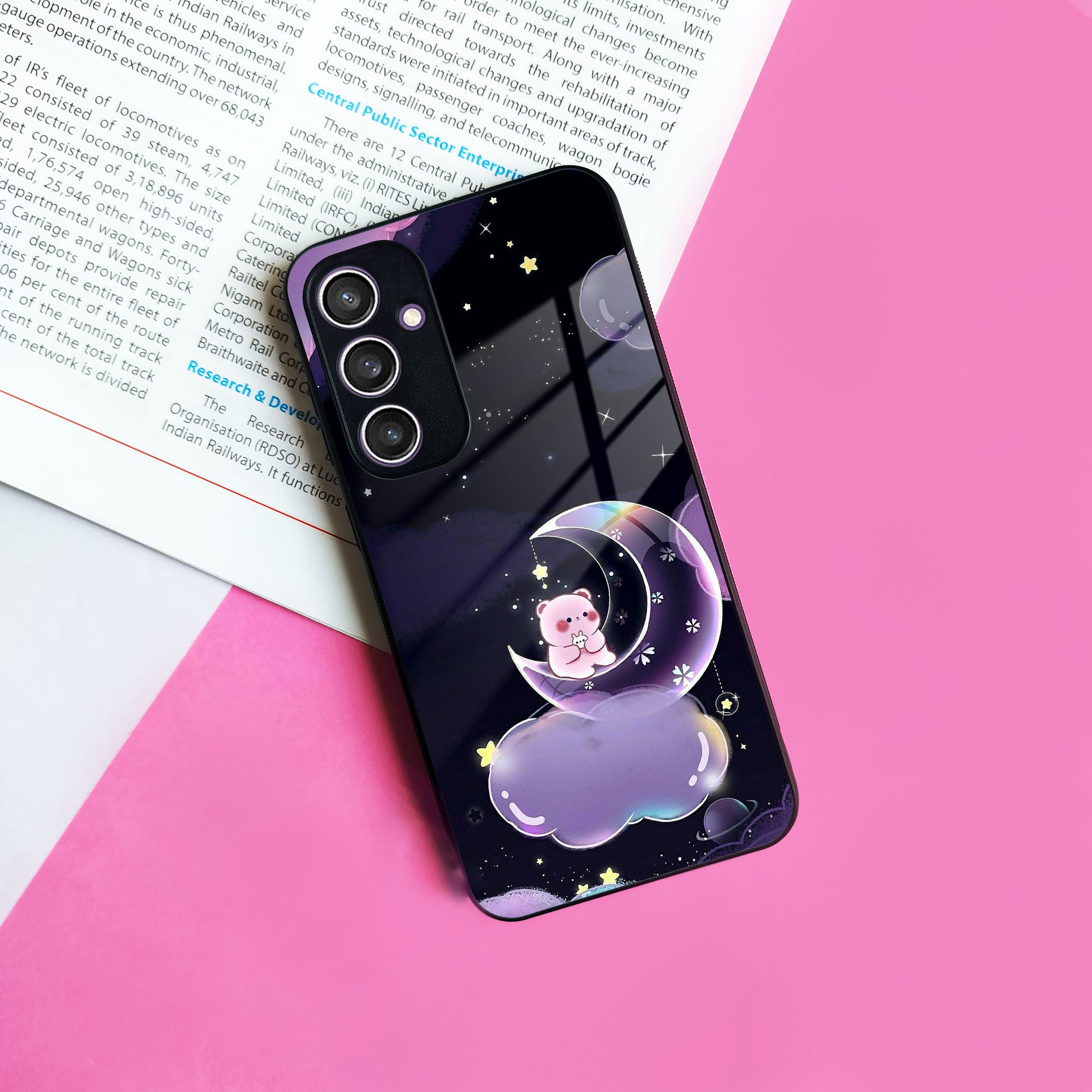 Sky Panda Design Glass Phone Case Cover For Samsung ShopOnCliQ