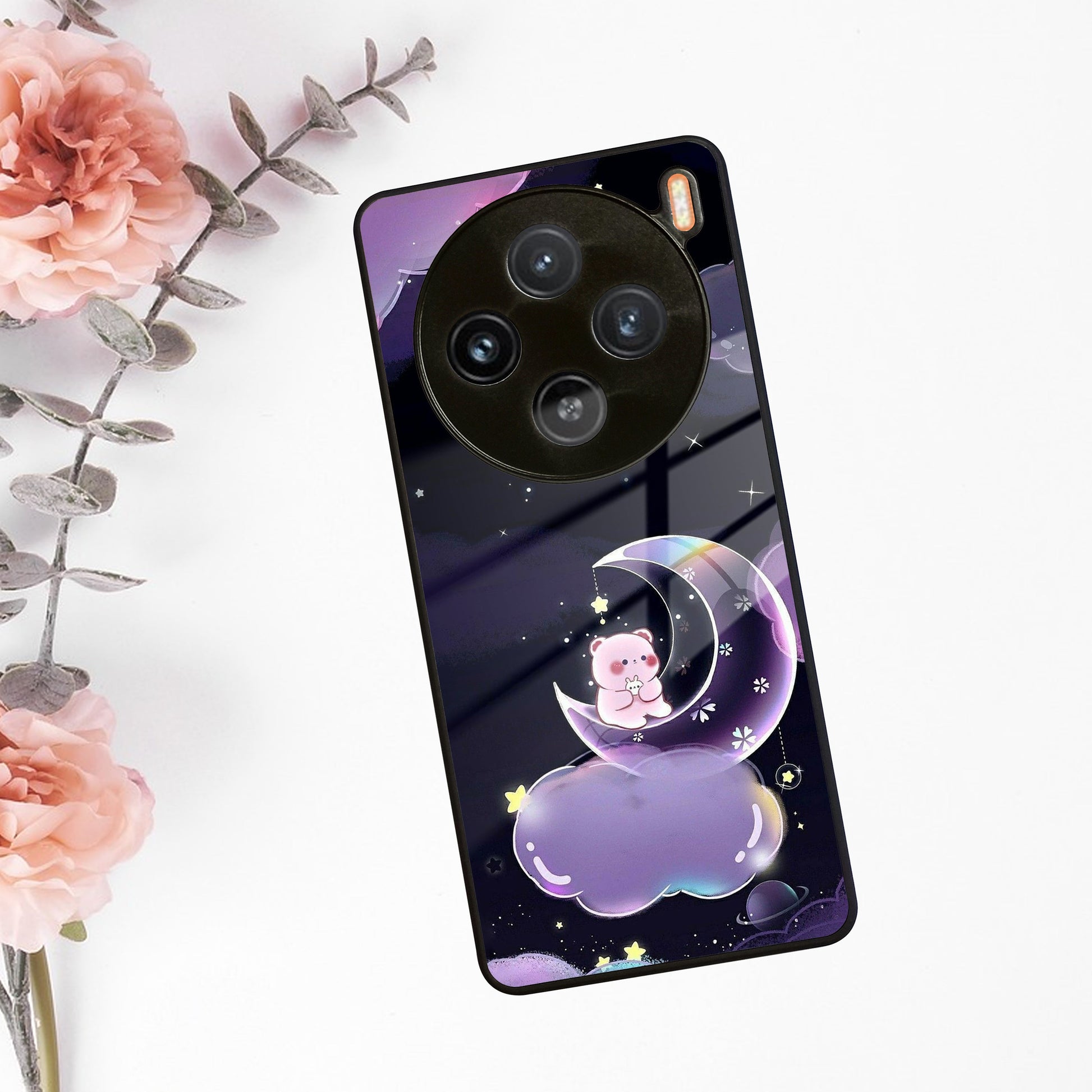 Sky Panda Design Glass Phone Case Cover For Vivo ShopOnCliQ