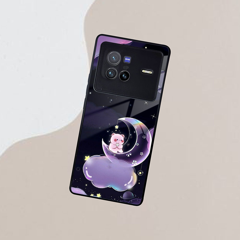 Sky Panda Design Glass Phone Case Cover For Vivo ShopOnCliQ