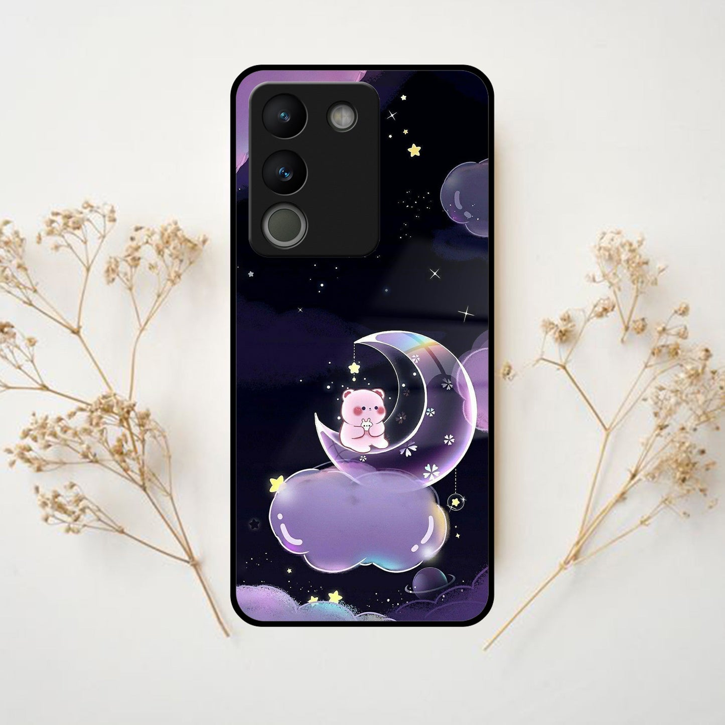 Sky Panda Design Glass Phone Case Cover For Vivo ShopOnCliQ