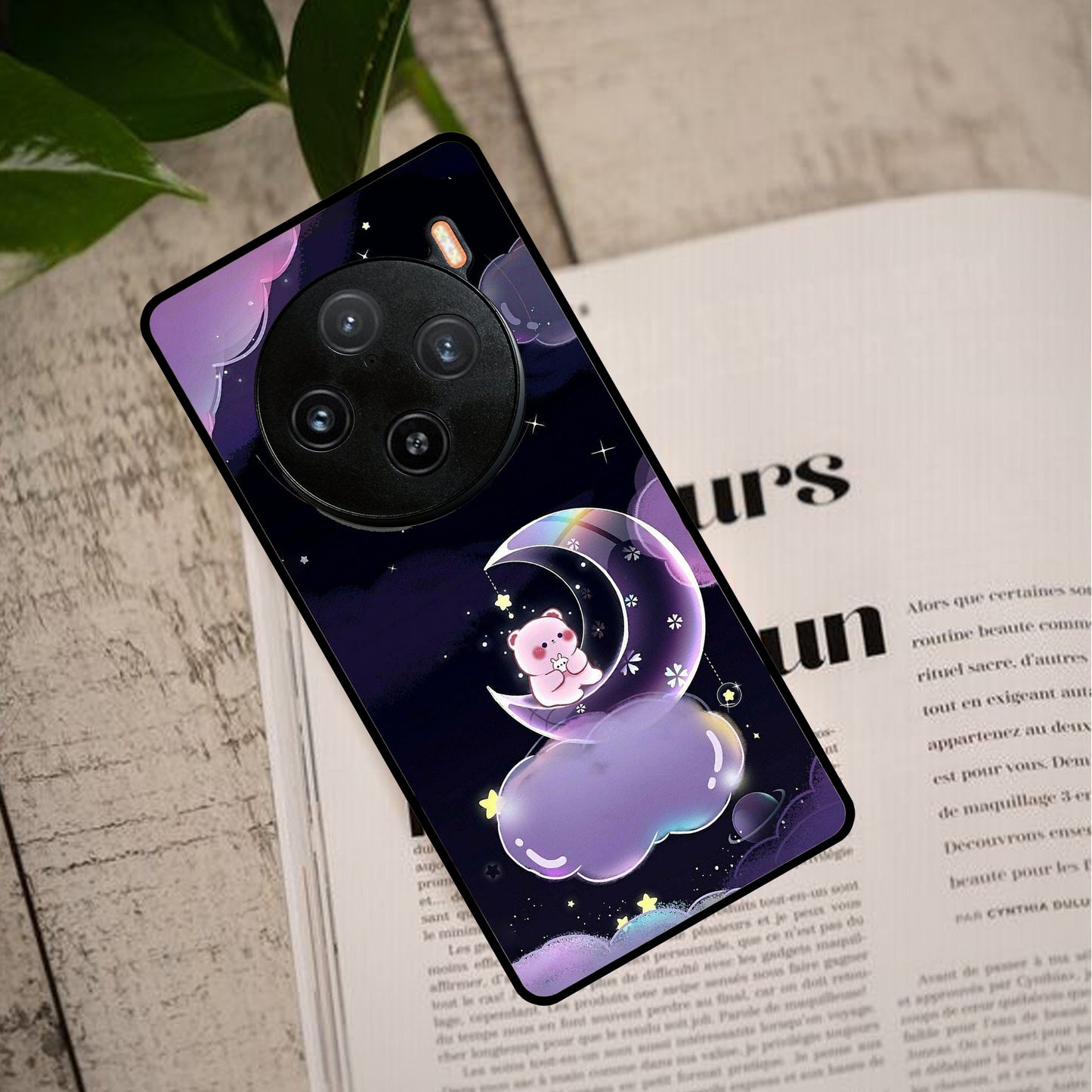 Sky Panda Design Glass Phone Case Cover For Vivo ShopOnCliQ