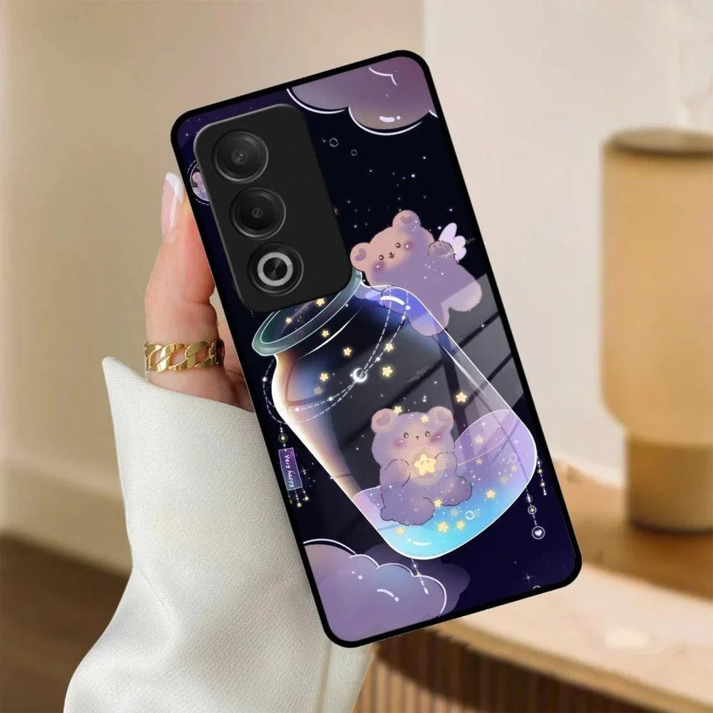 Sky Panda Design Glass Phone Case Cover V2 For Oppo - ShopOnCliQ