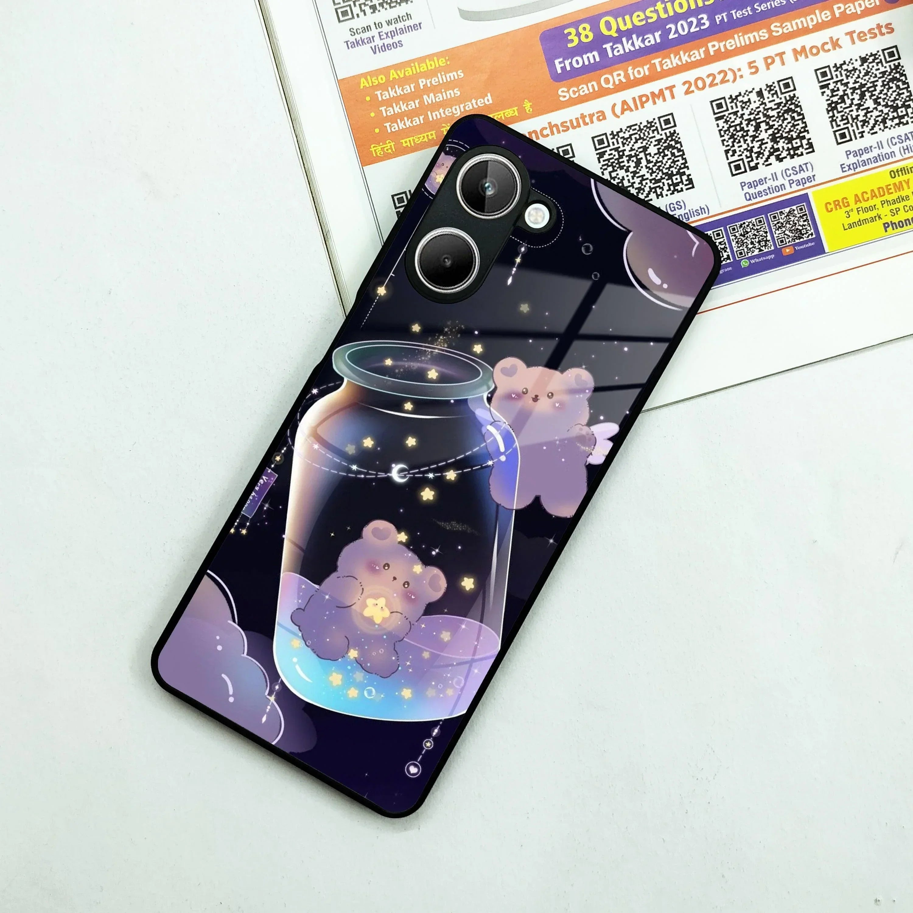 Sky Panda Design Glass Phone Case Cover V2 For Realme/Narzo - ShopOnCliQ