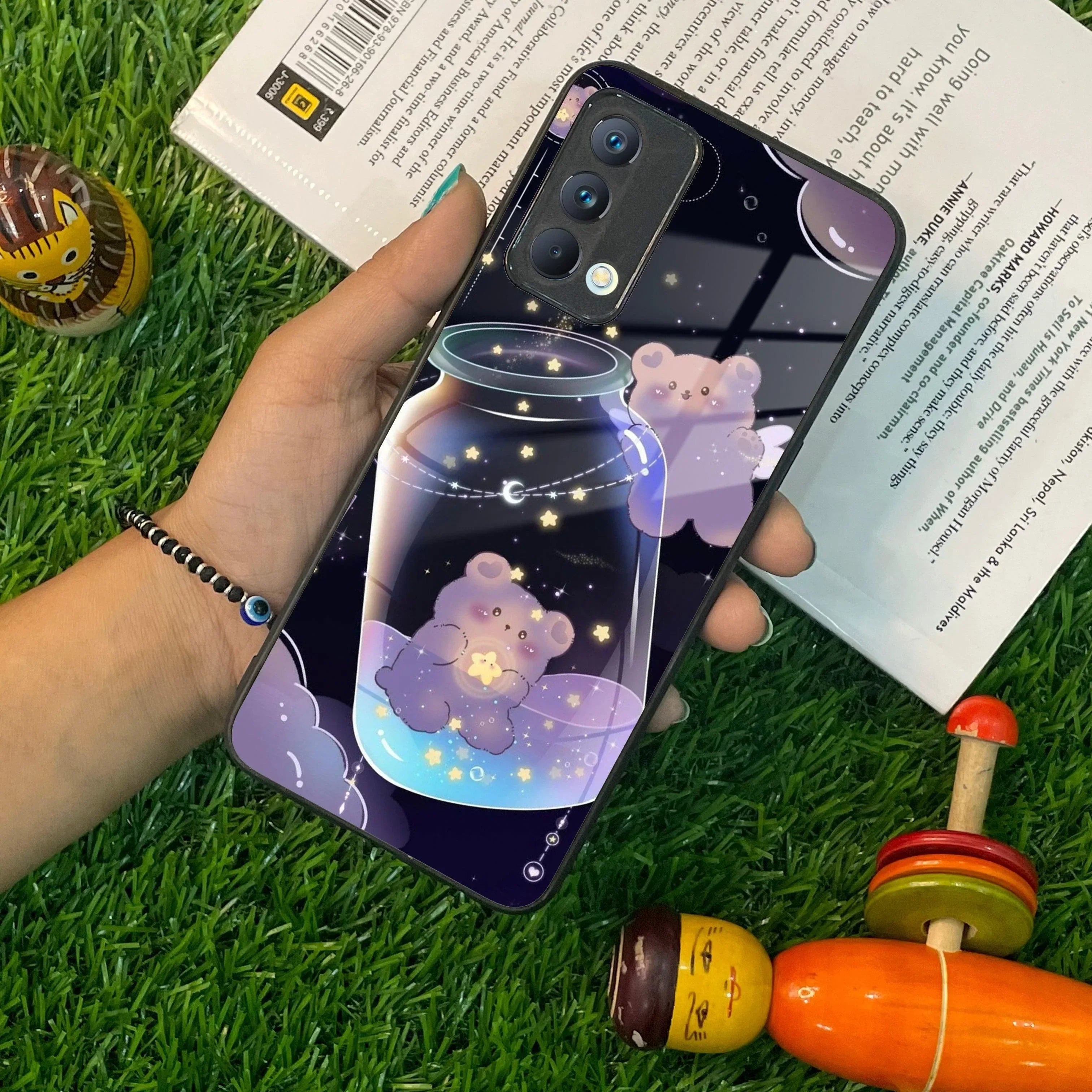 Sky Panda Design Glass Phone Case Cover V2 For Realme/Narzo - ShopOnCliQ