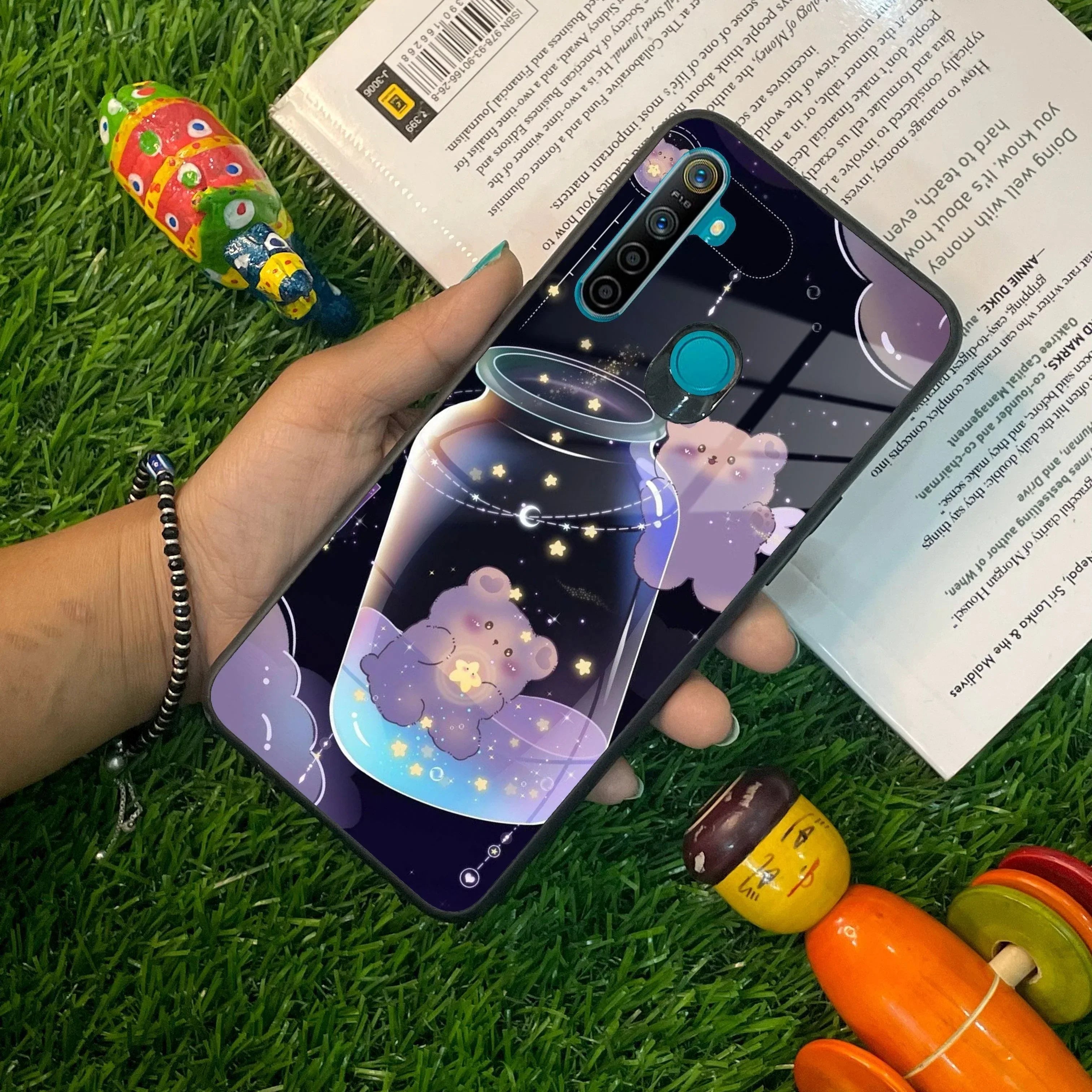 Sky Panda Design Glass Phone Case Cover V2 For Realme/Narzo - ShopOnCliQ